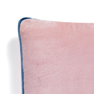 ORESTELUCHETTA Cuscino VELVET PINK & BLUE