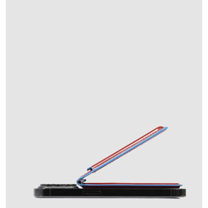 Piquadro Portafogli MagSafe con tracker ricaricabile