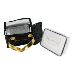 Lunch Bag Noir Lunch Box Pain De Glace