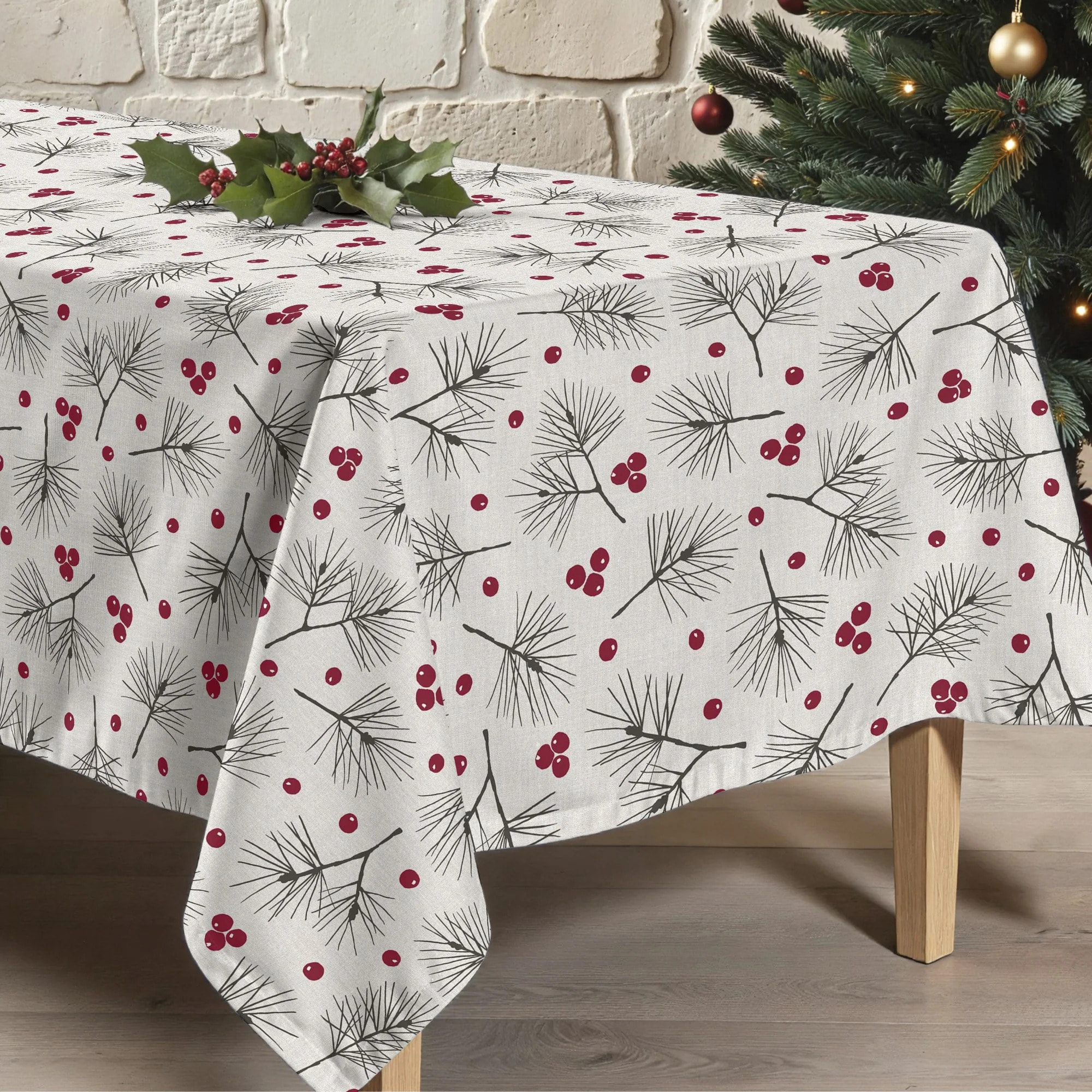 Nappe en résine Anti-tâches Merry Christmas 77
