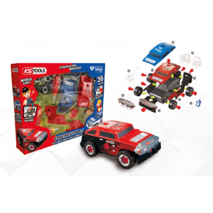 Kit de construction KSTOOLS pour enfants - Voiture 4X4 - 36 pieces - 100096