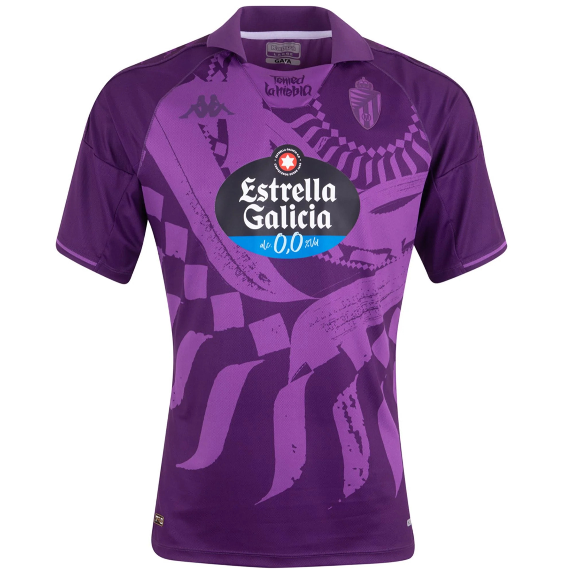 Maglie gioco Kappa Uomo Kombat Pro 2024 Valladolid Viola