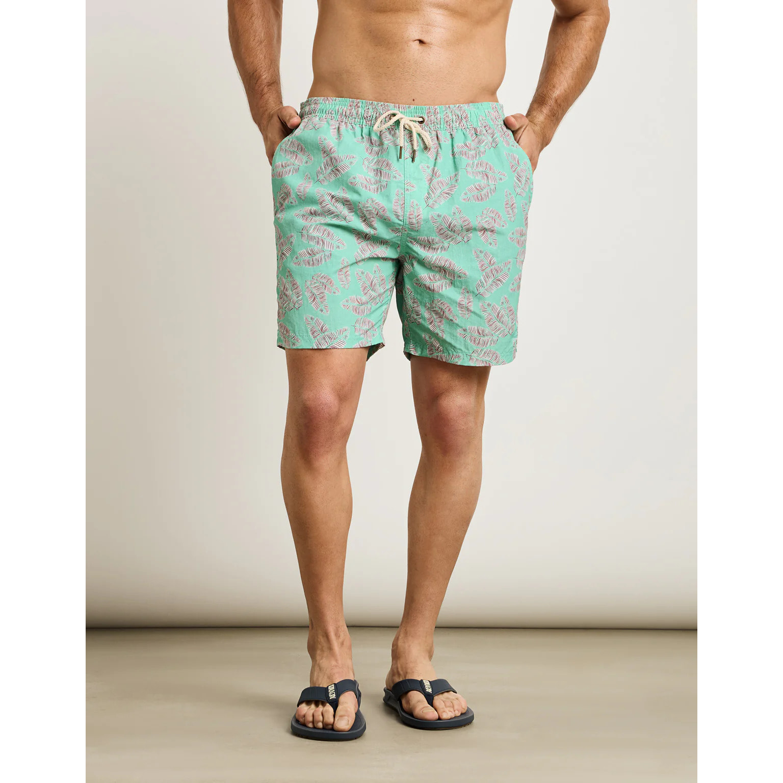 Bañador Regular Verde - Lisa