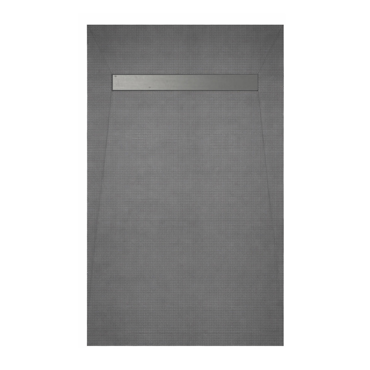 RECEVEUR DE DOUCHE A CARRELER 90x140CM RECOUPABLE AVEC BONDE CANIVEAU