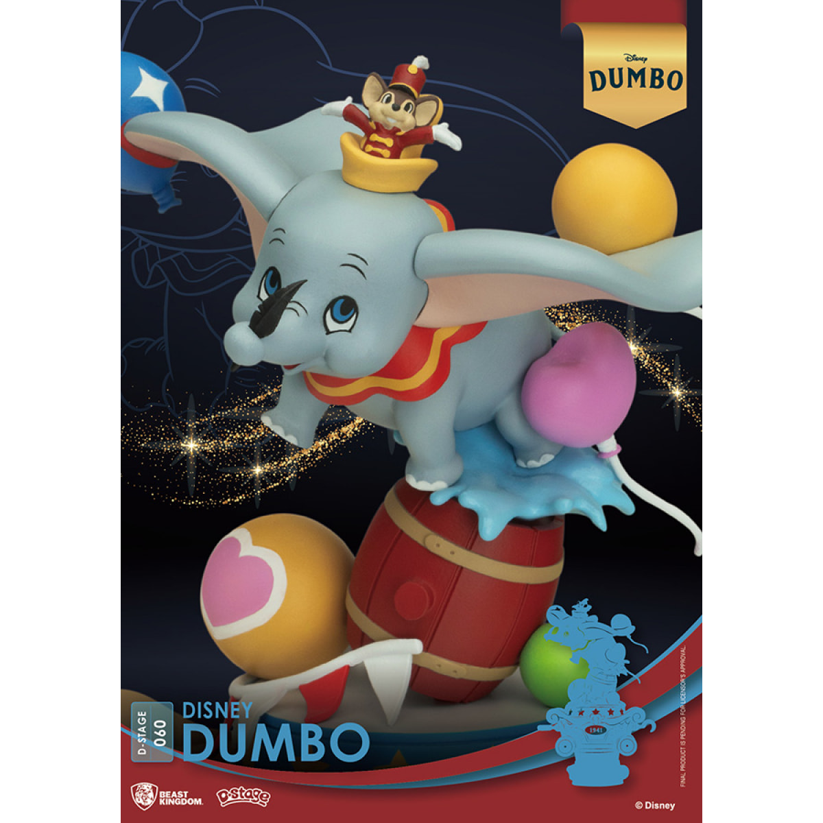 D-STAGE DUMBO STATUA BEAST KINGDOM