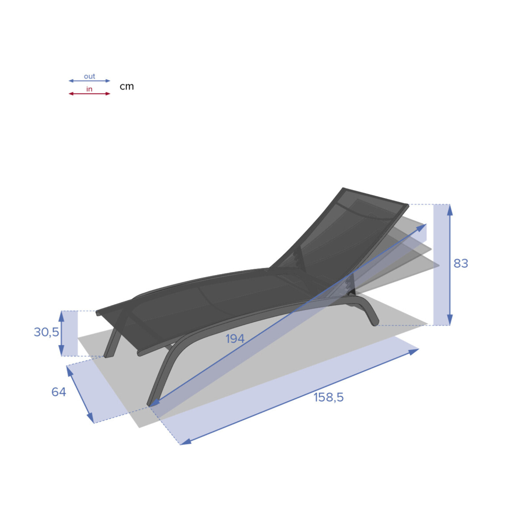 Transat Bonao Vert olive & Graphite