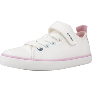Zapatillas Niña de la marca GEOX  modelo J GISLI G. A BLANCO
