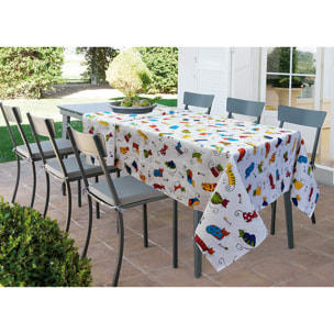 Tovaglia Cucina In 100% Cotone Made In Italy Disegno Micetti 140x240