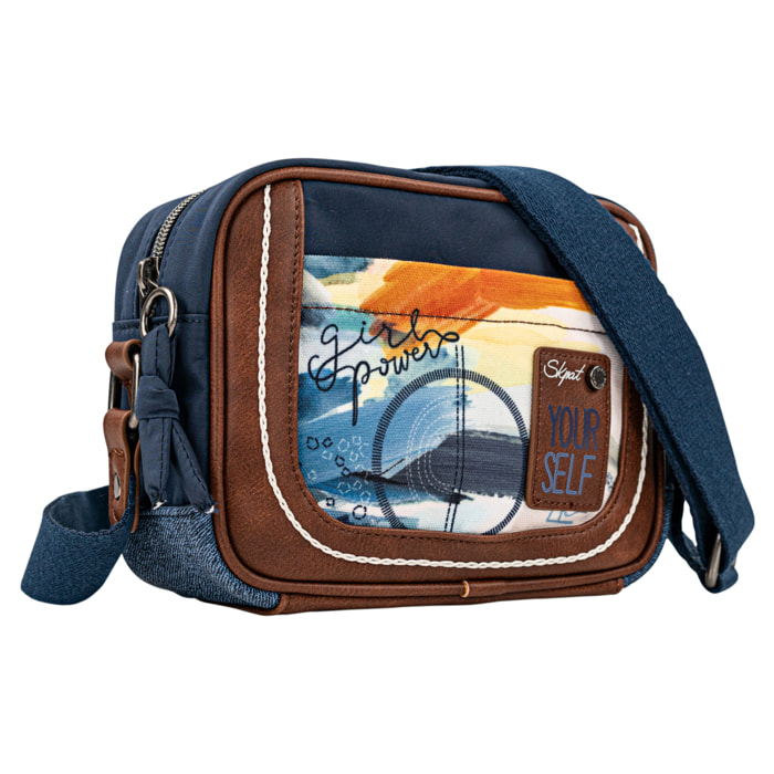 Bolso Bandolera Mujer Skpat Sirmione Azul Marino