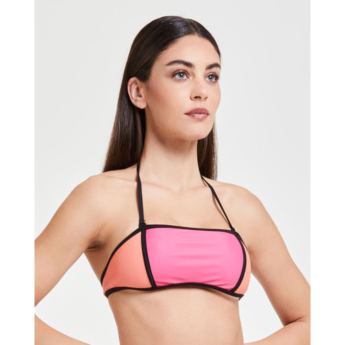 Pompea x Silvian Heach reggiseno a fascia