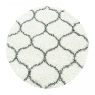 Tapis shaggy tissé motif scandinave SANI