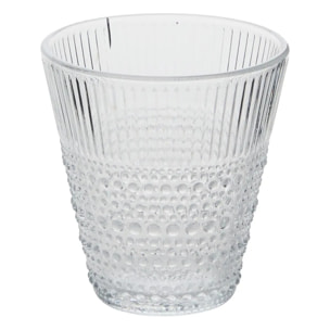 Gobelet Joa transparent D9xH9,6cm