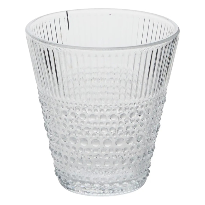 Gobelet Joa transparent D9xH9,6cm