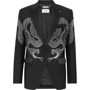 PHILIPP PLEIN Blazer de un botón Slim Fit SNAKE