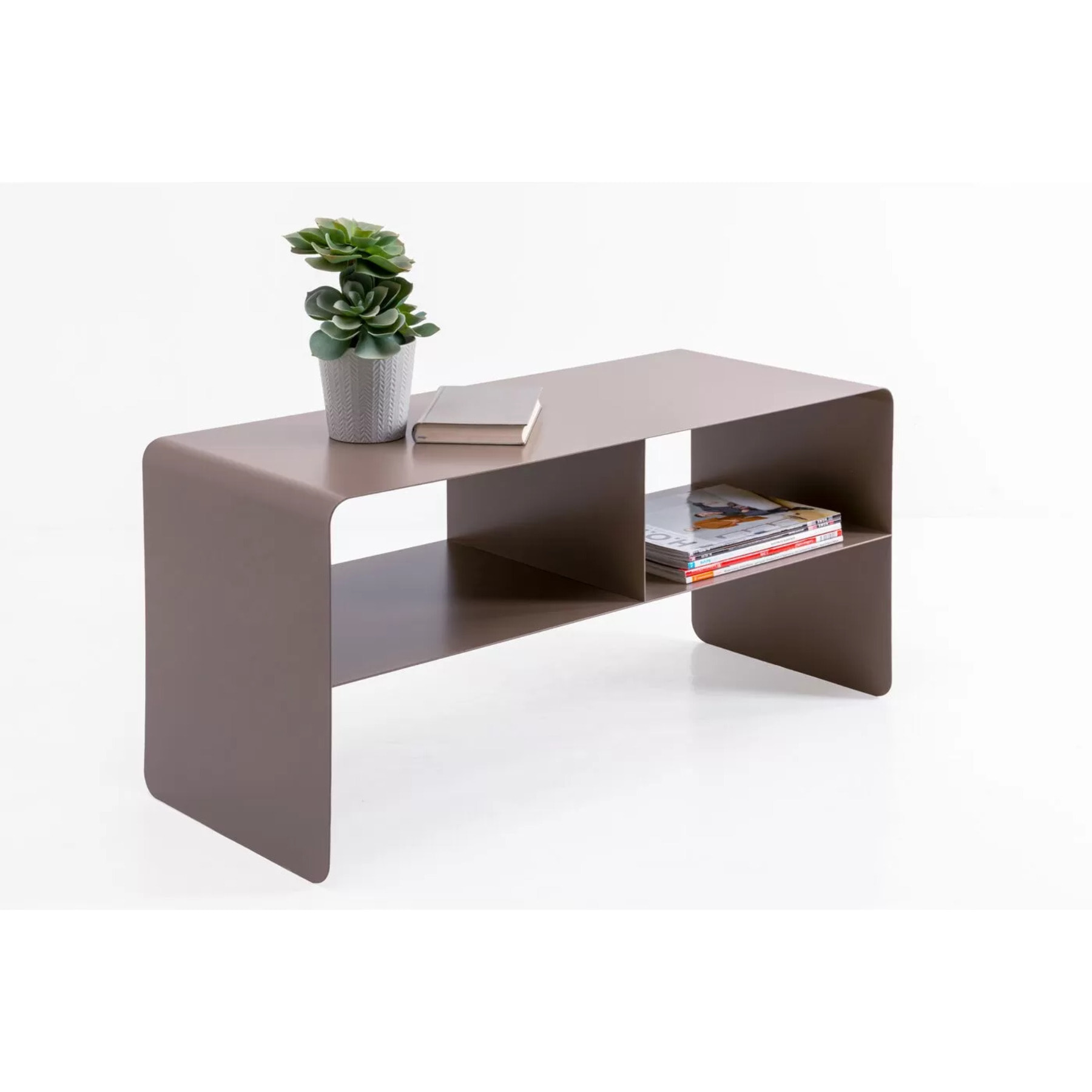 Meuble TV Lounge 90x37cm taupe Kare Design