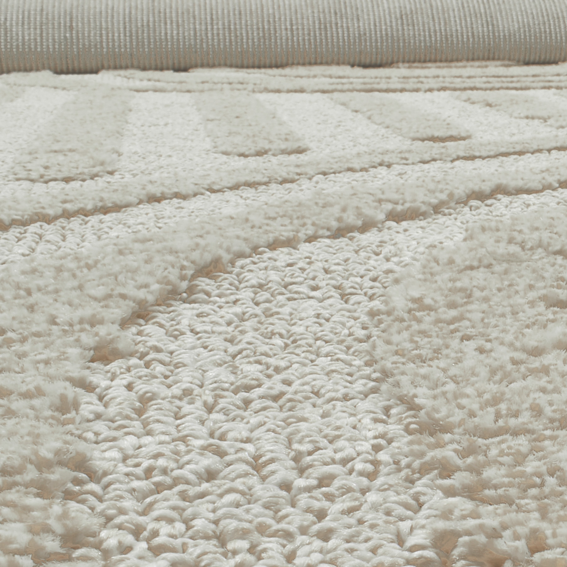 HARMONIE - Tapis motif arc crème