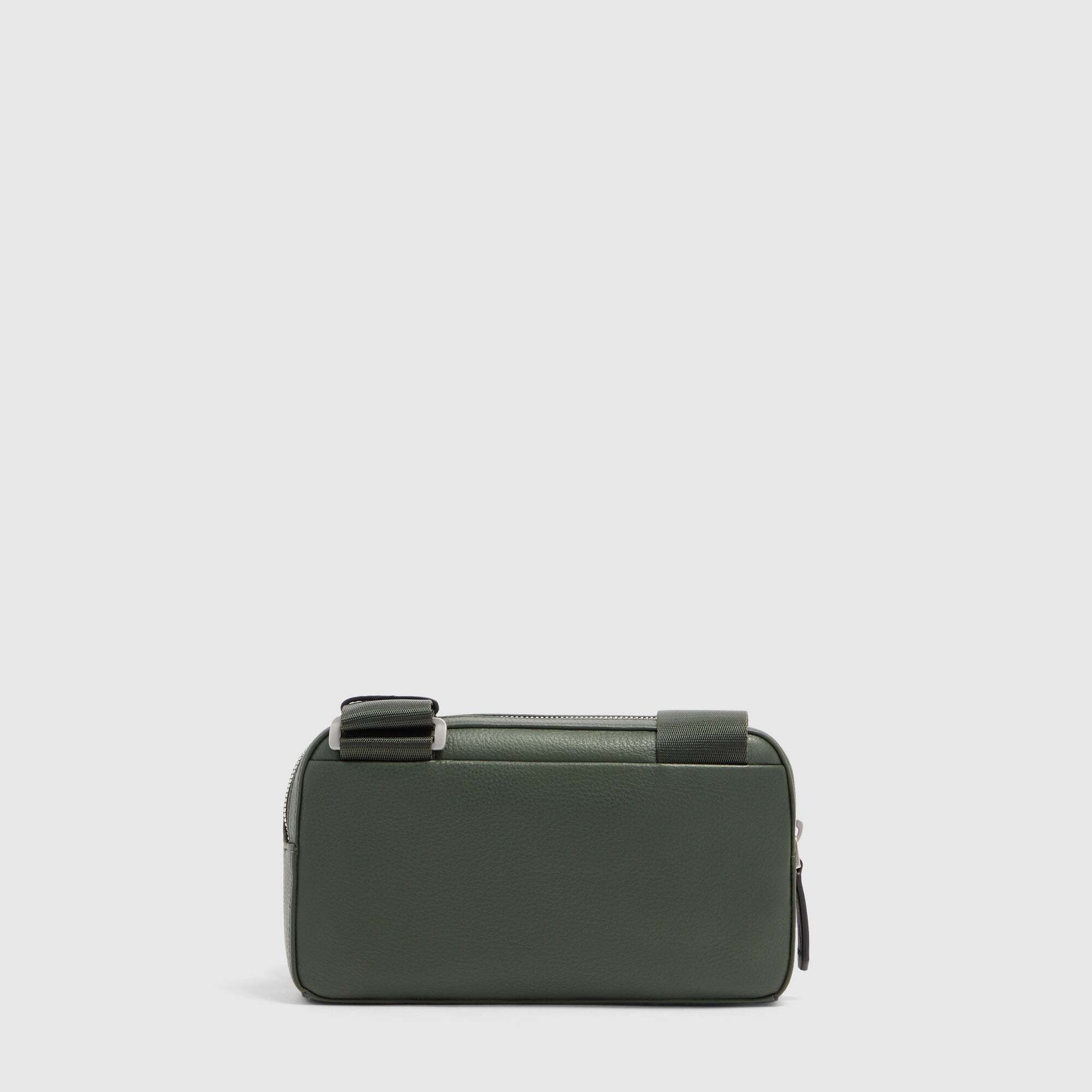 Piquadro Pochette uomo in pelle con tracolla