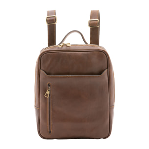 Zaino  unisex In Vera pelle Made in Italy 27x36x8 cm