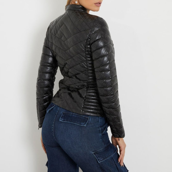 Doudoune New Vona - logo - coupe slim - noir