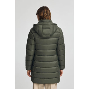 Chaqueta Salima Embroidery verde bosque con logo Rigby Go