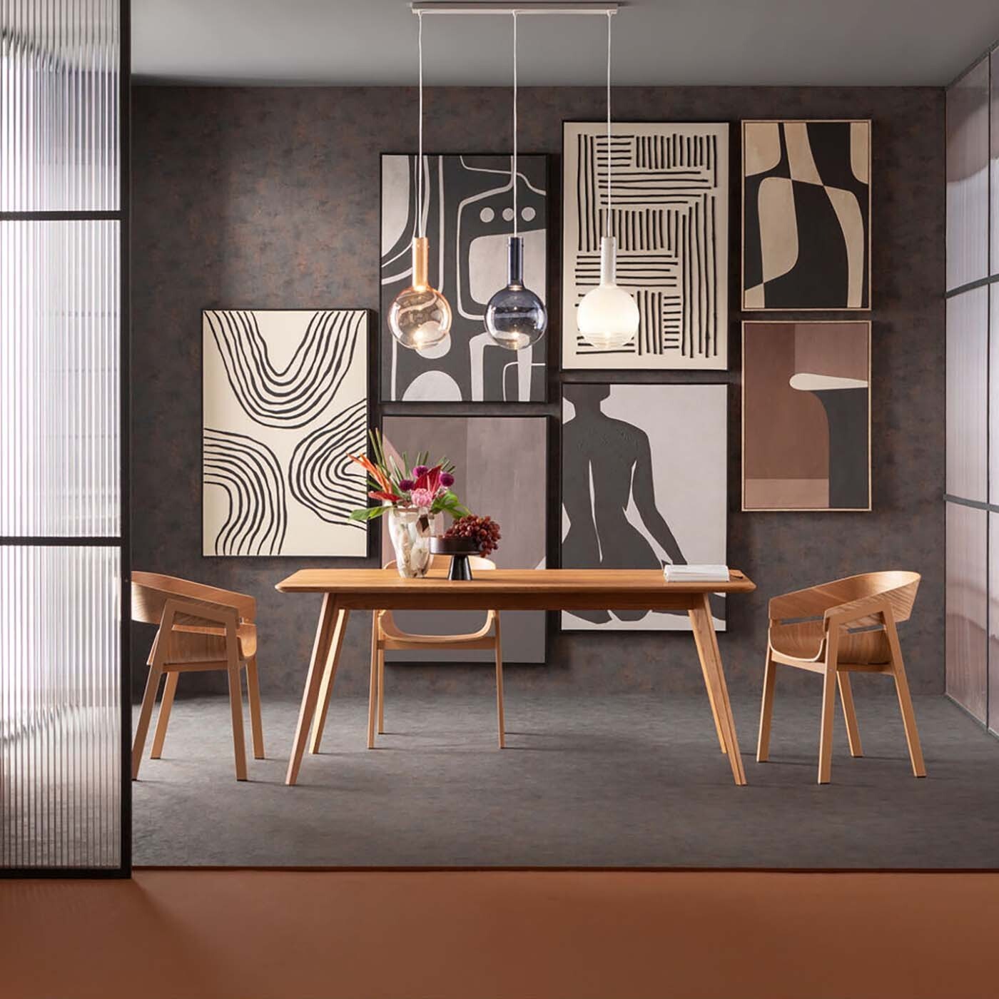 Tableau Artistic Lines 73x113cm Kare Design