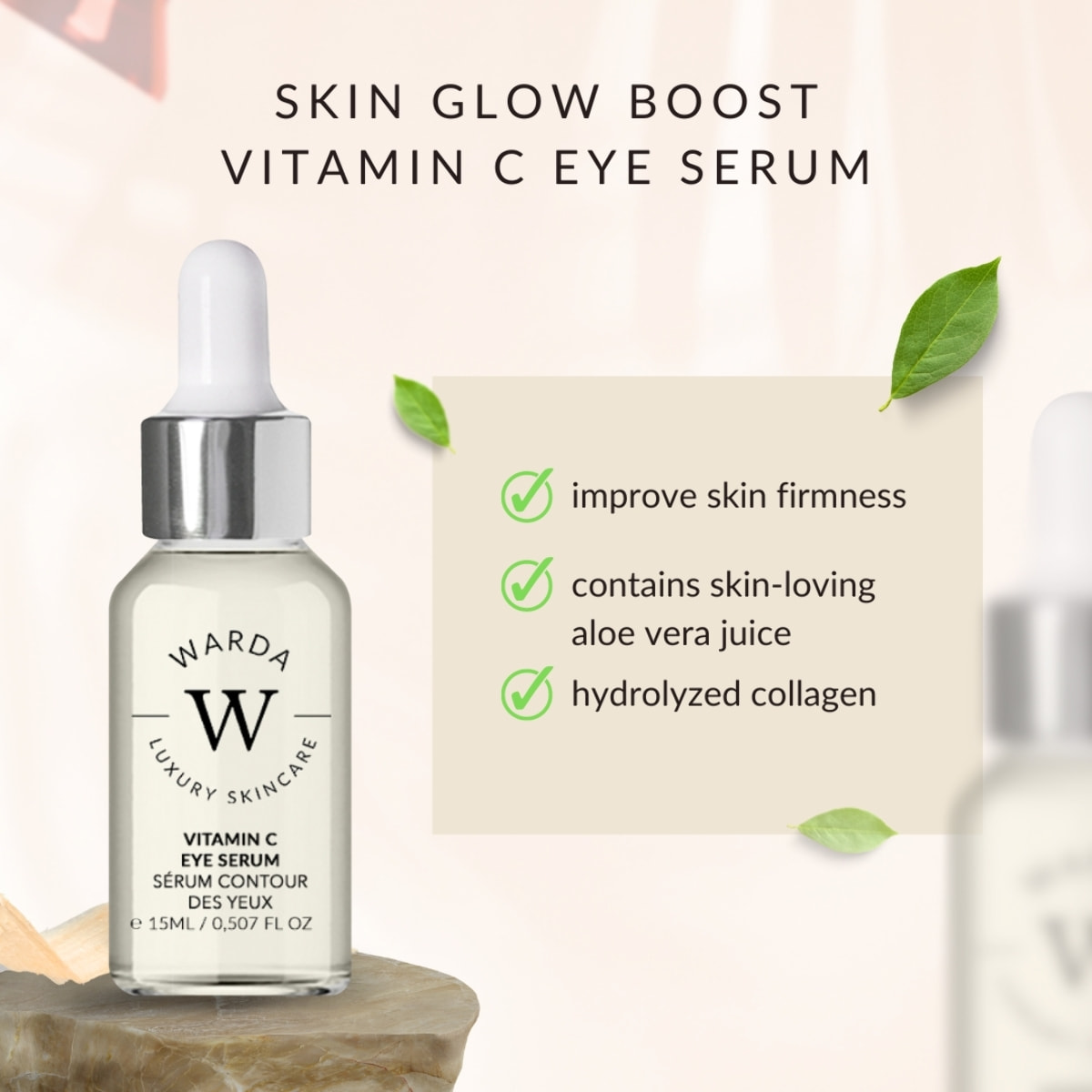 Suero para ojos con vitamina C
