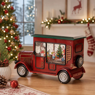 Macchina 23.55xh19. con santa led+musica - Pezzi 1 - ALTRO - Bianchi Dino SpA