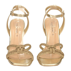Sandali Donna Tata Italia Dorato