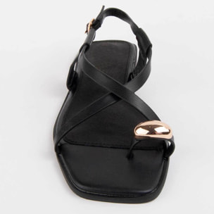 Sandalia - Negro
