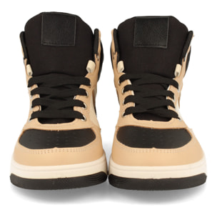 Zapatilla Abotinada Multicolor con Cordones