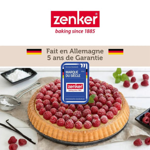 Ensemble de 2 Moules à tarte renversée 28 cm Zenker Black Metallic