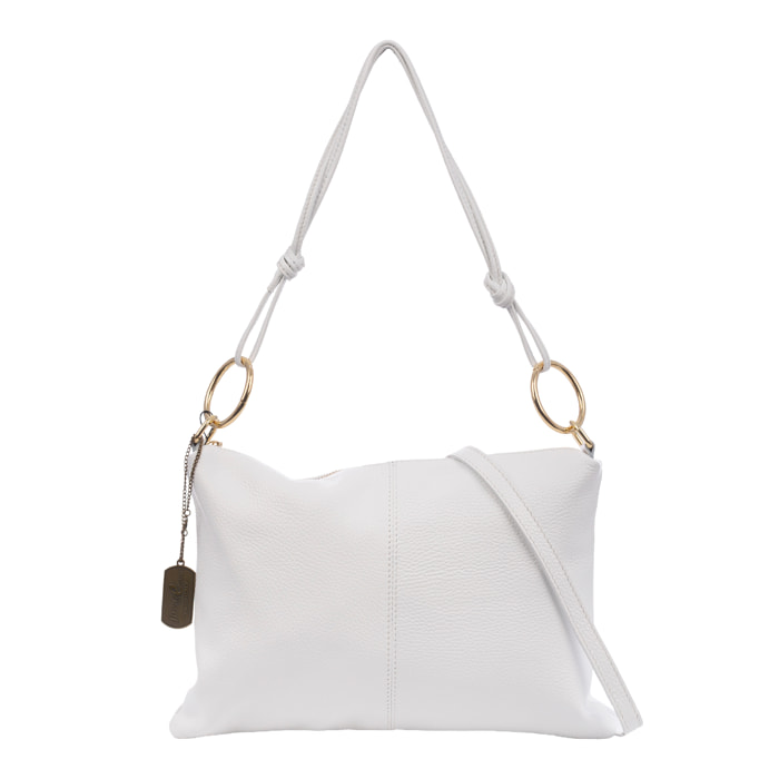 Bellusco Bolso de hombro Mujer. Piel auténtica Dollaro.