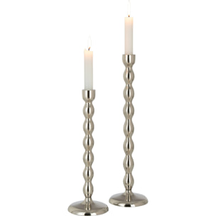 J-Line chandelier Sphère Brillant - aluminium - argent - large