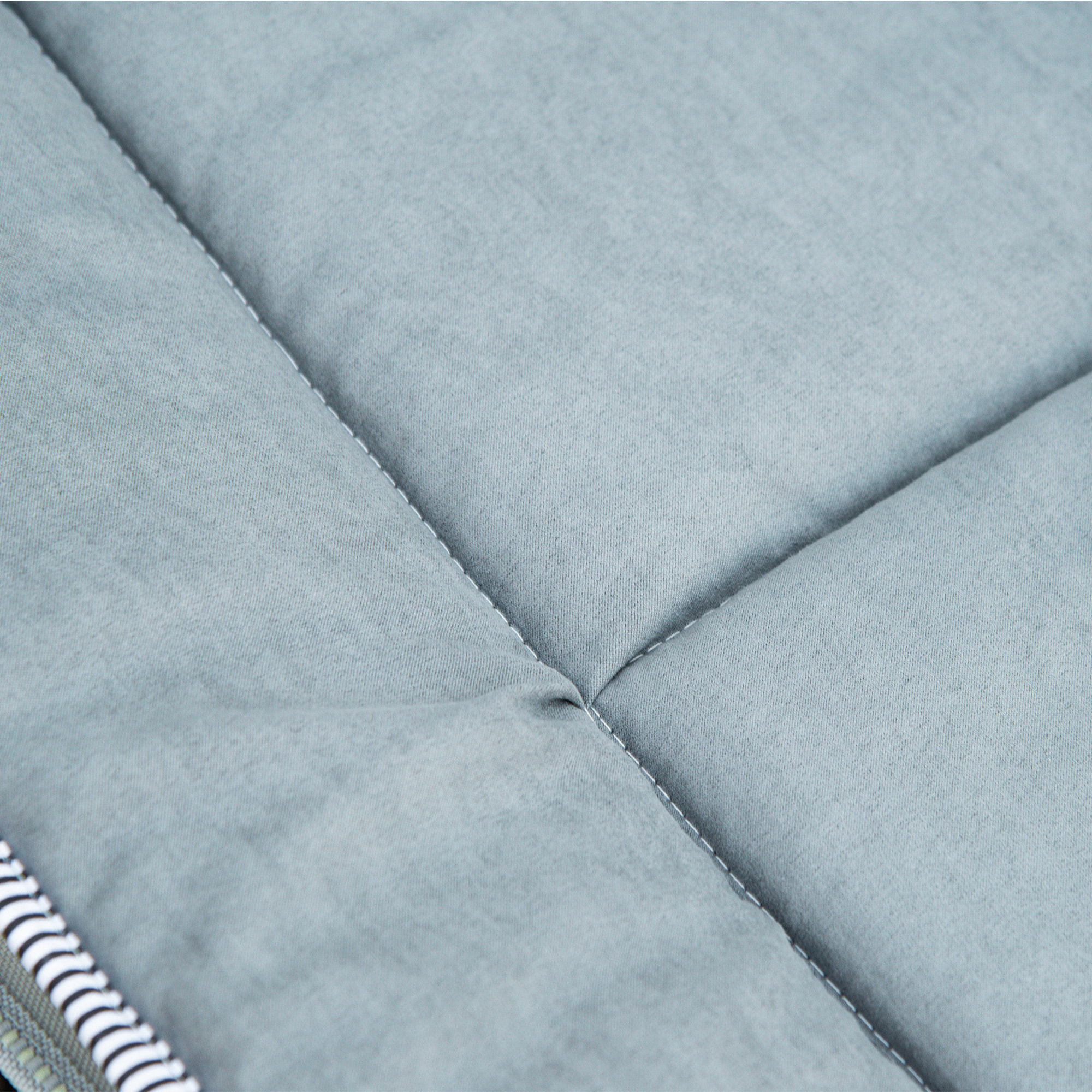Lit de camp lit d'appoint pliable - pochette rangement, tétière, sac de transport, matelas inclus métal Oxford gris