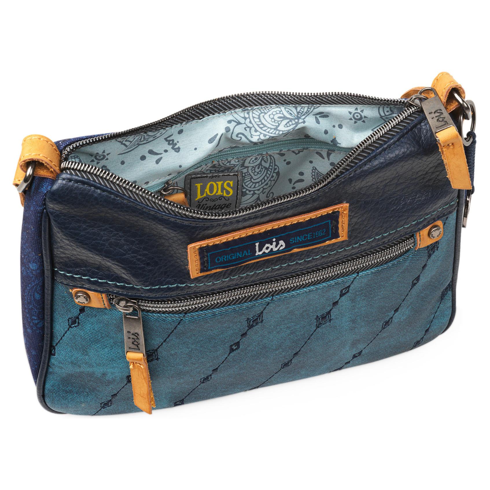 Bolso Bandolera Mujer Sint/Pu Lois Venice Azul