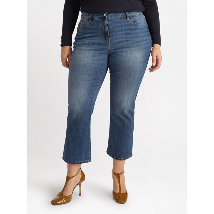 Fiorella Rubino - Jeans kick flare - Azzurro
