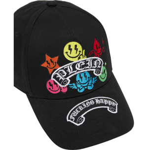 PHILIPP PLEIN Baseball Cap SMILE