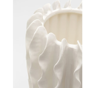 Vase Viento 26cm blanc Kare Design