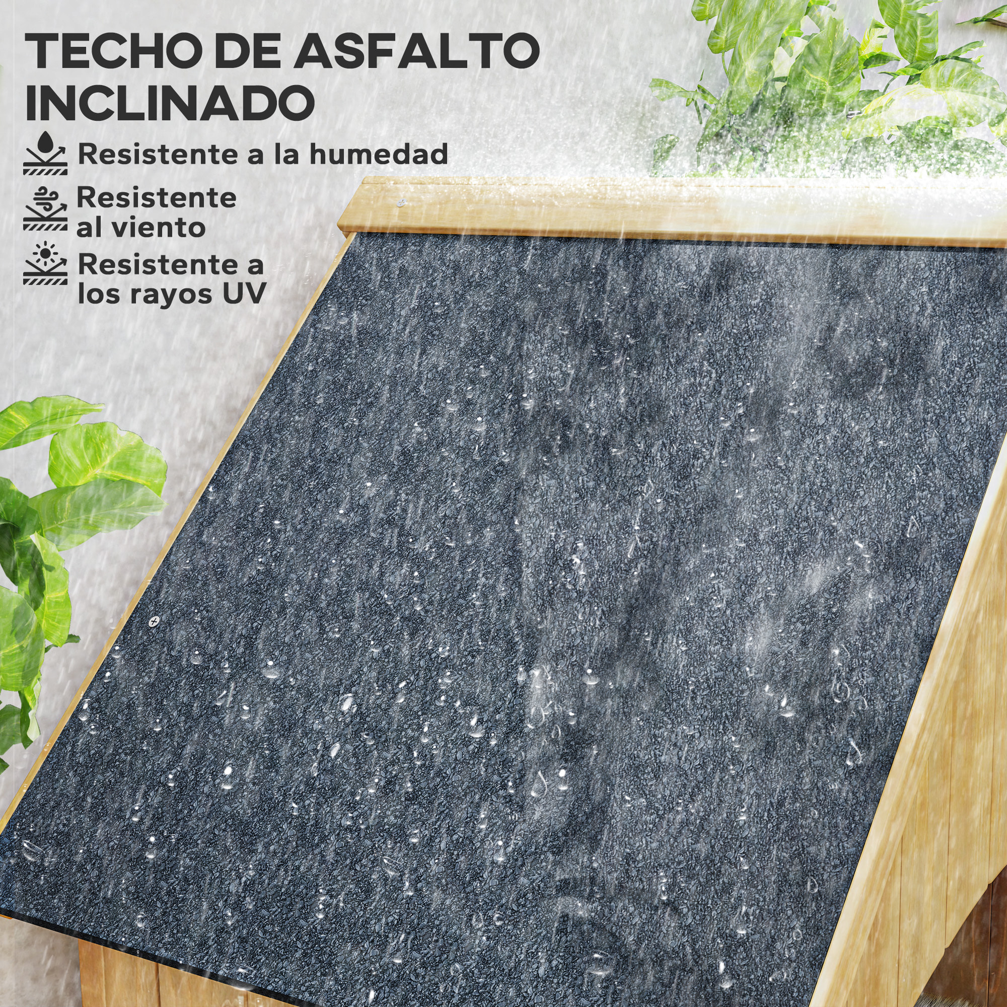 Caseta Jardín Exterior de Madera 77,5x54,2x179,5 cm 0,3 m² Cobertizo Jardín Exterior Armario para Almacenaje de Herramientas con 3 Estantes y 2 Puertas con Cerrojo para Patio Terraza Natural