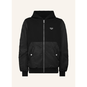 PHILIPP PLEIN Hooded Sweatjacket ICONIC PLEIN