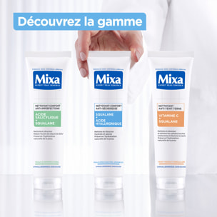 Mixa Nettoyant Confort Anti-sécheresse au Squalane et Acide Hyaluronique 150 ml