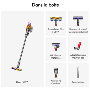 Aspirateur Balai Sans Fil Dyson V12™ Detect Slim Absolute - Reconditionné