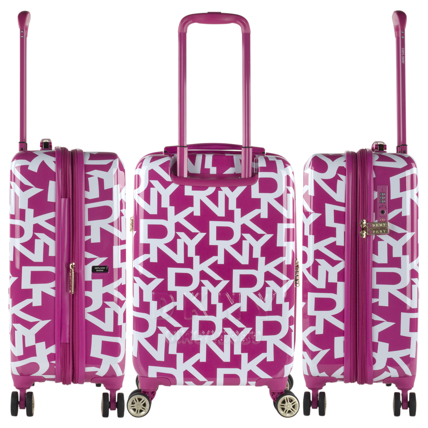Maleta Pc Pequeña Dkny Dkny-626 Signature Hardside Magenta