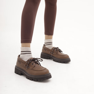 SCARPA STRINGATA VELA CUOIO