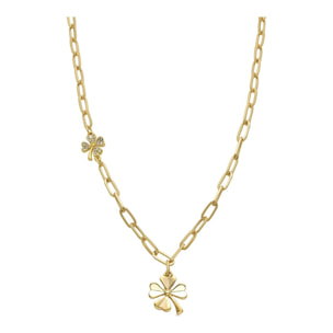 Collar Lux by Lux acabado en Oro amarillo de 18 quilates