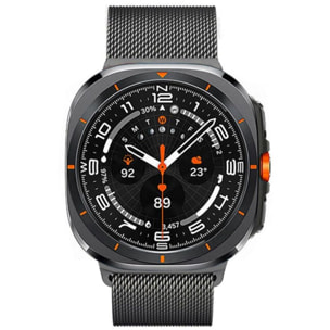 Bracelet IBROZ Galaxy Watch7 Ultra 47mm Milanese titane