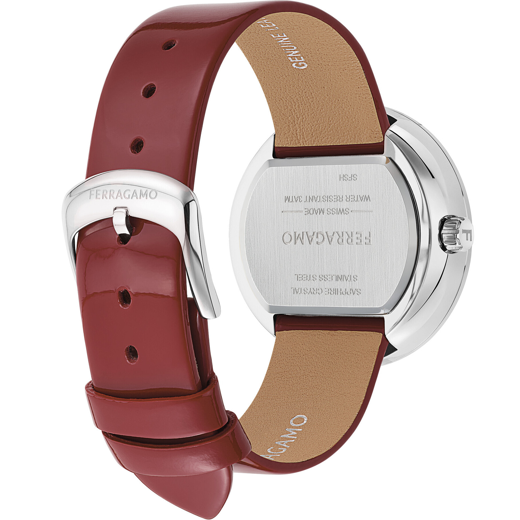 Ferragamo Reloj Analógico De Cuarzo Sh-Ferragamo