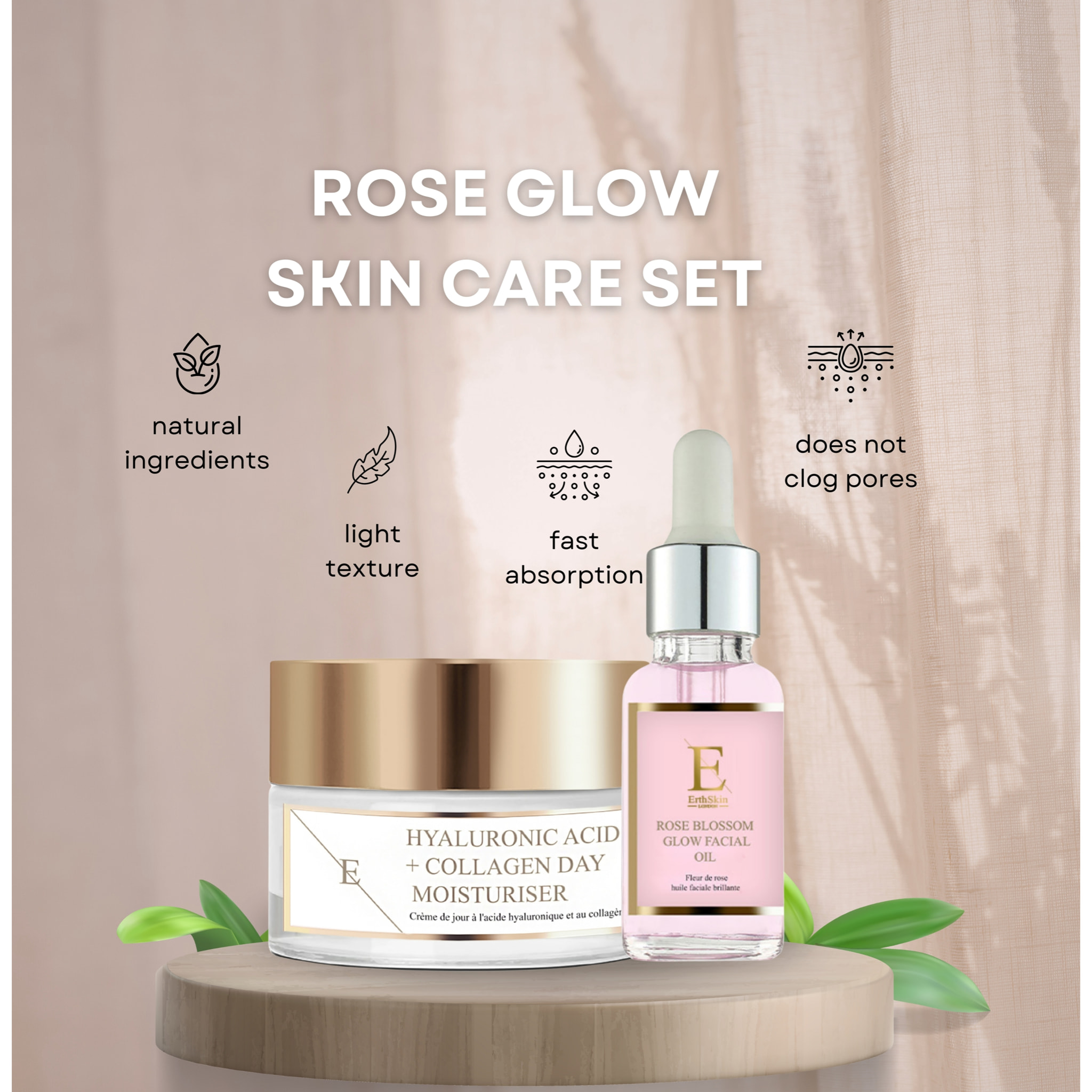 Set Rose & Hydra Glow