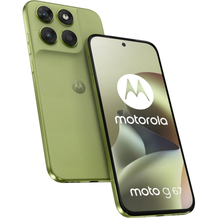 Smartphone MOTOROLA G67 256Go Vert