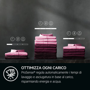 AEG Lavasciuga Kombi Serie 8000 PowerCare 10 kg LWR8T166YAB